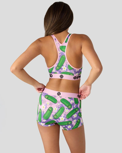 PSD Rick and Morty - Pickle Daze - Sports Bra