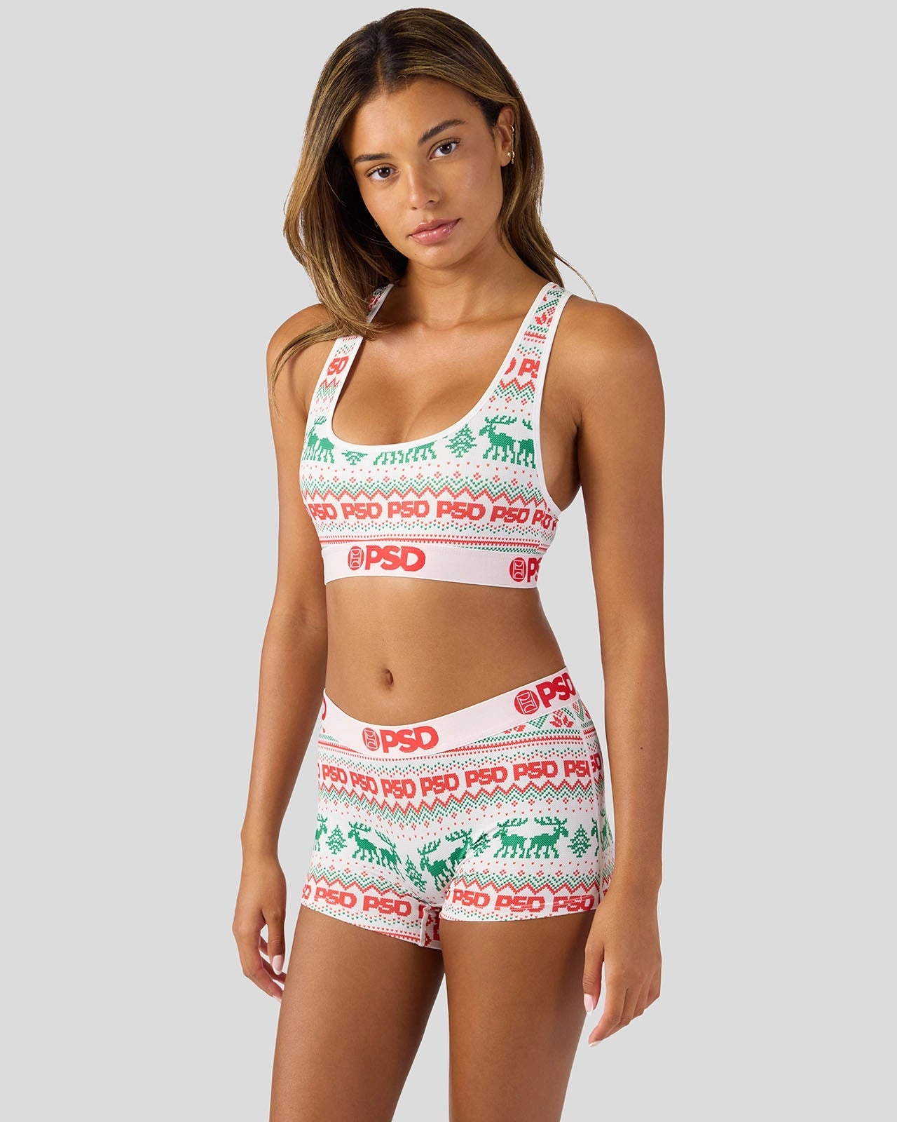 PSD Fair Isle - Sports Bra