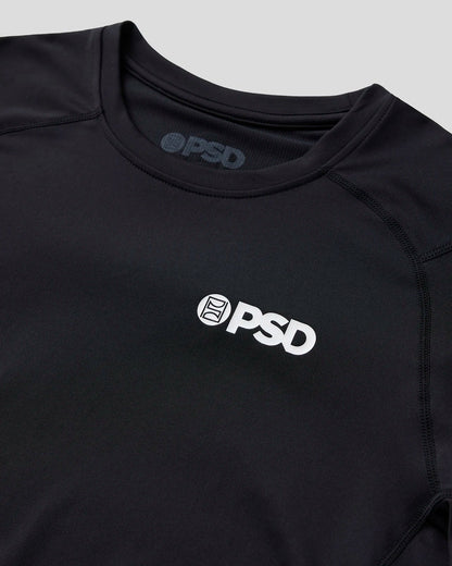 PSD Compression Tee Long Sleeve - Black - Compression Tee