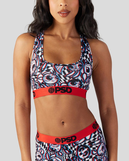 PSD The Powerpuff Girls - 3D Trip - Sports Bra
