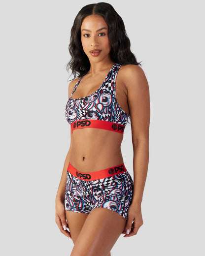 PSD The Powerpuff Girls - 3D Trip - Sports Bra