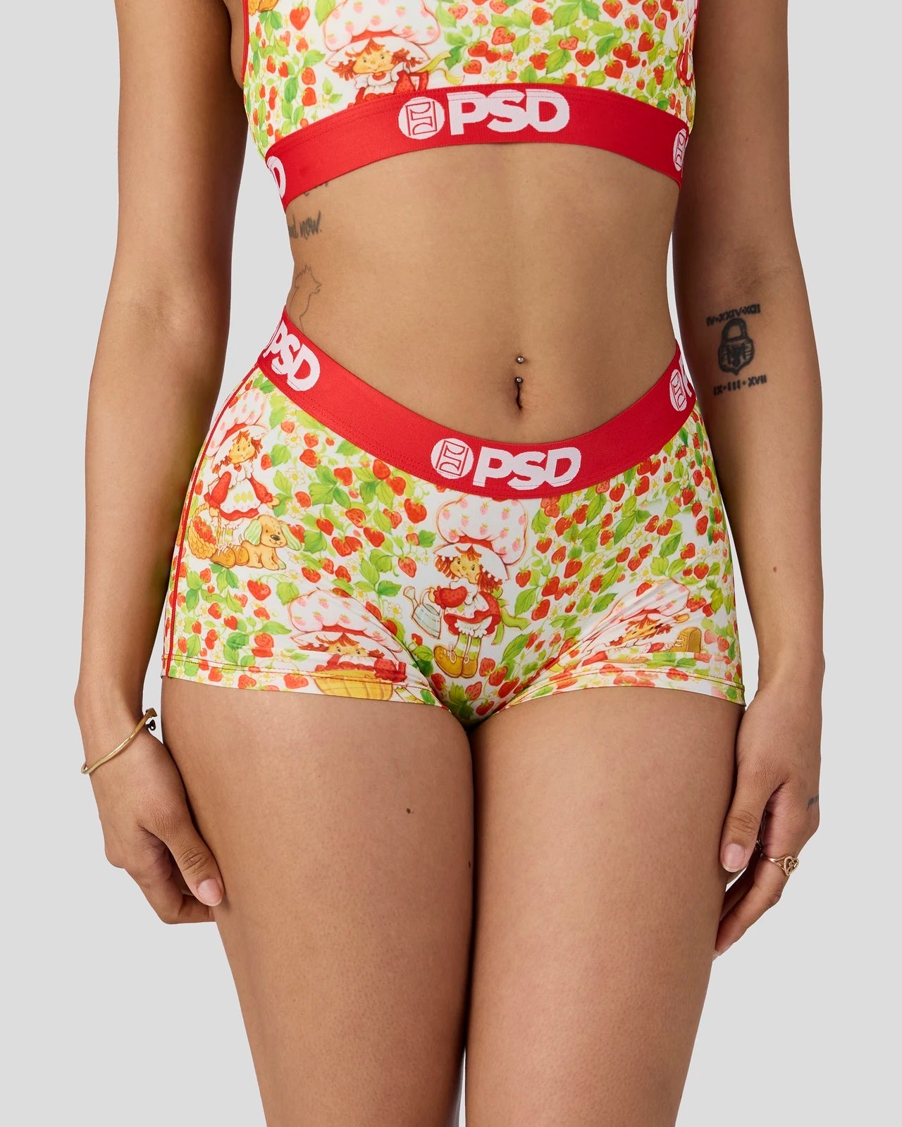 PSD Strawberry Shortcake - Berry Field - Boy Short