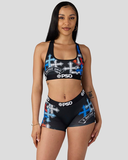 PSD Cool Hearts - Sports Bra