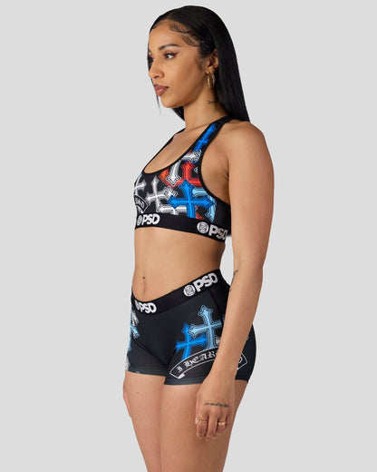 PSD Cool Hearts - Sports Bra