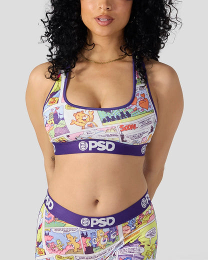 PSD Care Bears - Comic - Sports Bra