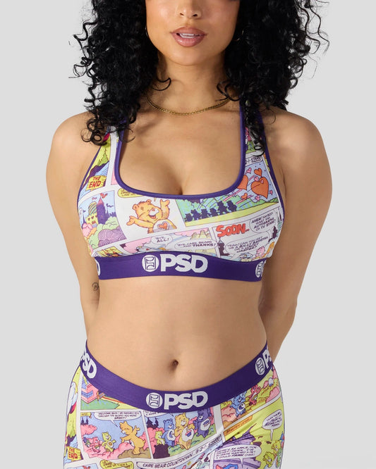 PSD Care Bears - Comic - Sports Bra