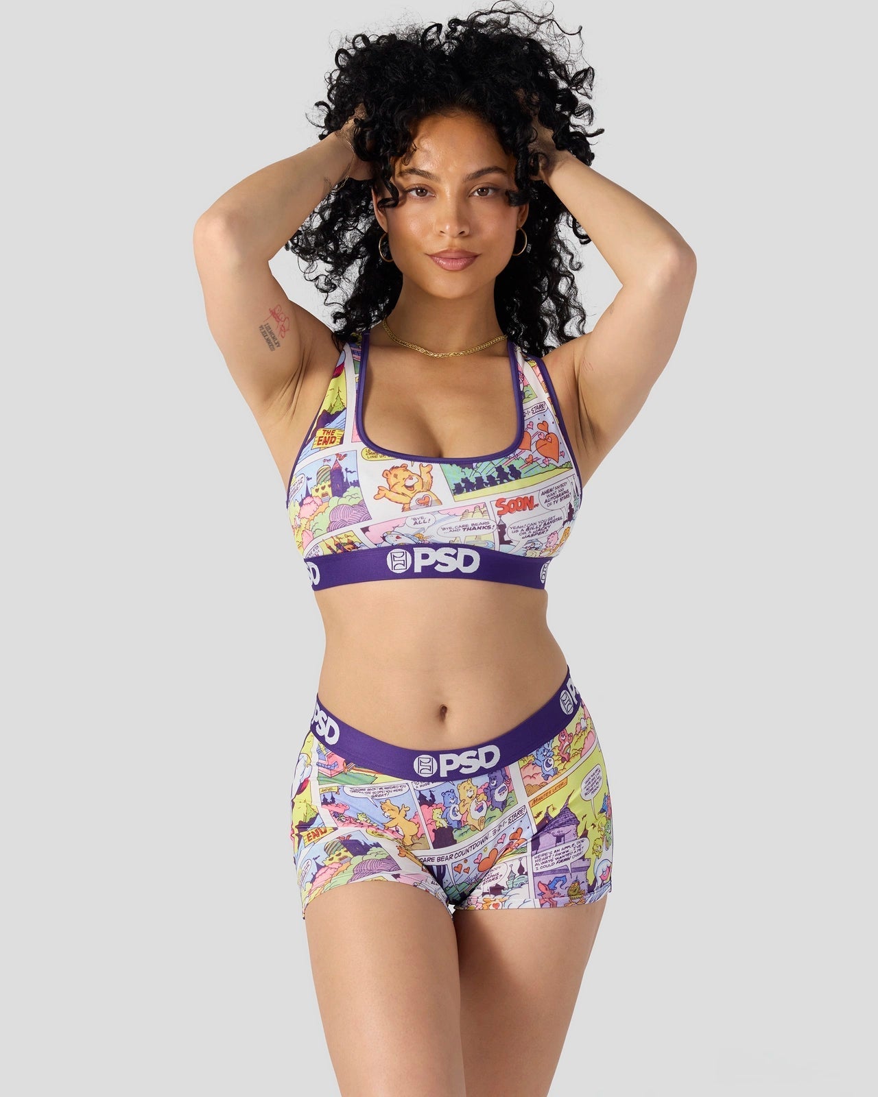 PSD Care Bears - Comic - Sports Bra