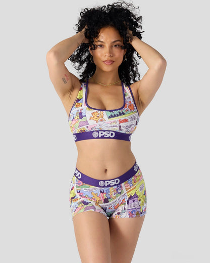 PSD Care Bears - Comic - Sports Bra