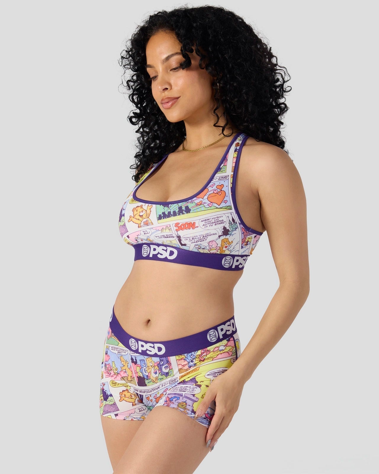 PSD Care Bears - Comic - Sports Bra