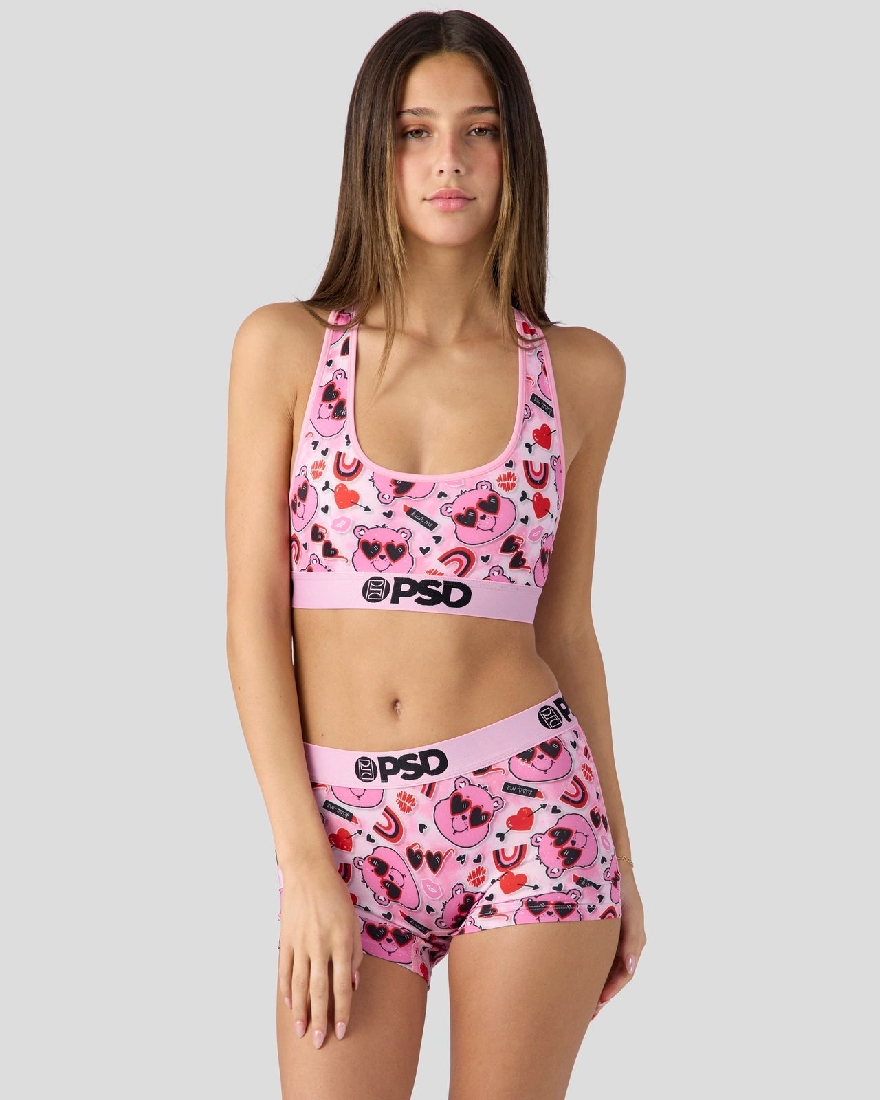 PSD Care Bears - Love Bear - Sports Bra