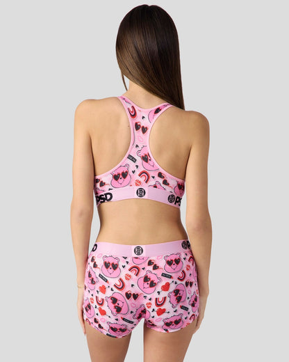PSD Care Bears - Love Bear - Sports Bra