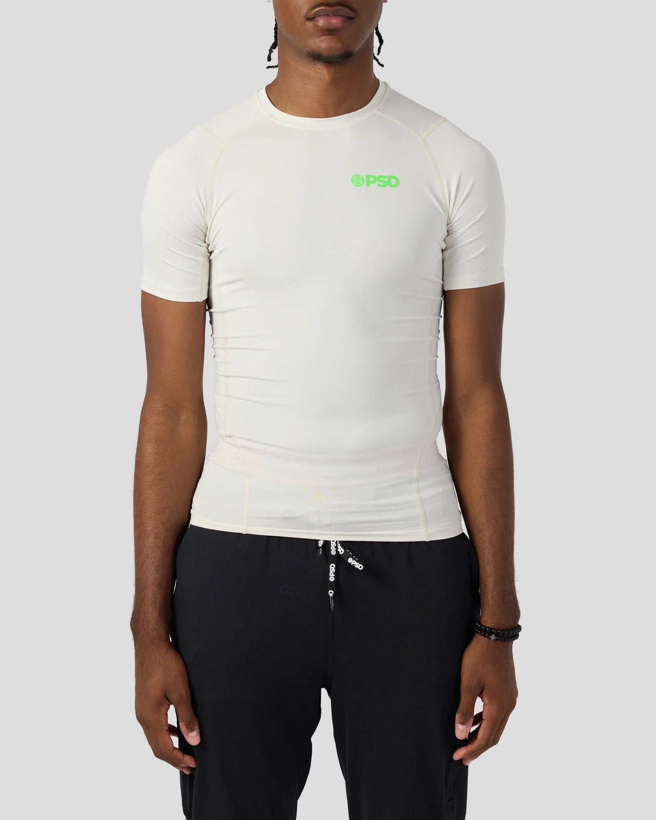 PSD Compression Tee Short Sleeve - Ash - Compression Tee