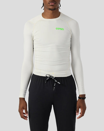 PSD Compression Tee Long Sleeve - Ash - Compression Tee