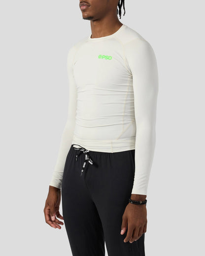 PSD Compression Tee Long Sleeve - Ash - Compression Tee