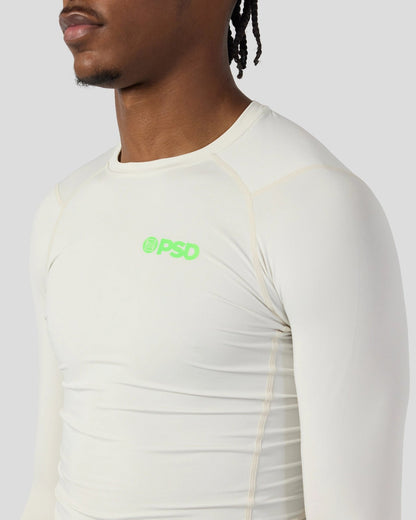 PSD Compression Tee Long Sleeve - Ash - Compression Tee
