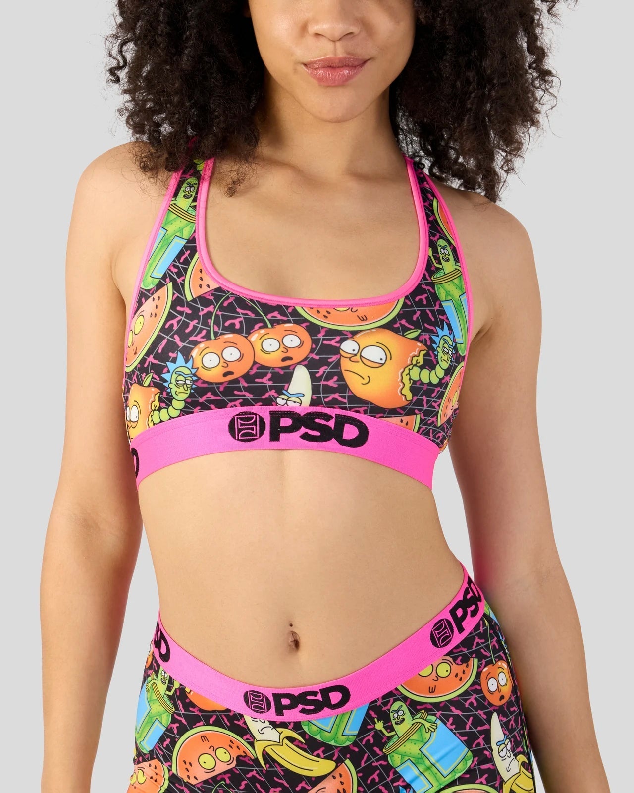 PSD Rick and Morty - Fruity - Sports Bra