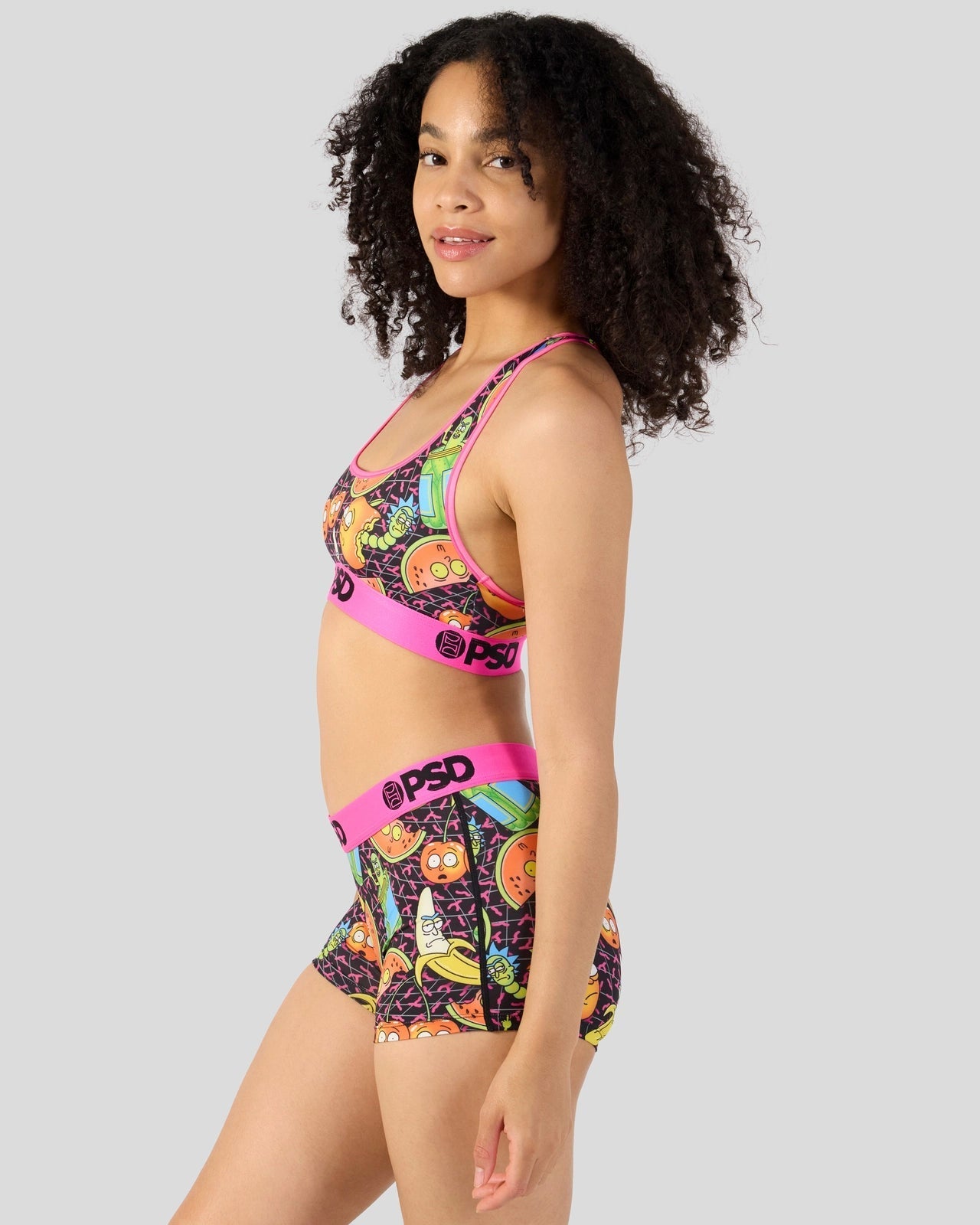 PSD Rick and Morty - Fruity - Sports Bra
