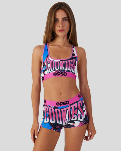 PSD Cookies - Camo Pop - Sports Bra