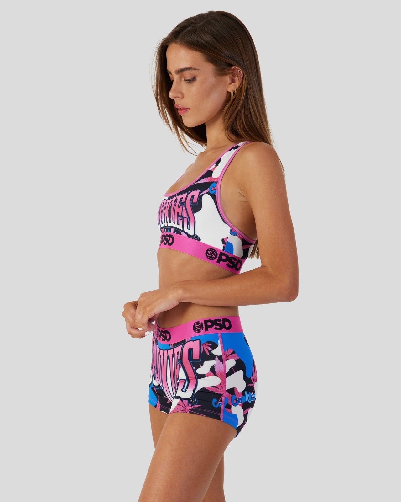 PSD Cookies - Camo Pop - Sports Bra