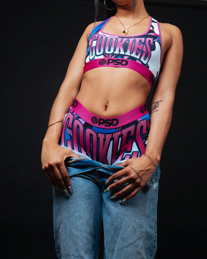 PSD Cookies - Camo Pop - Sports Bra