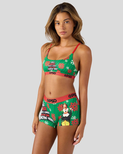 PSD Elf - I Know Him - Scoop Bralette