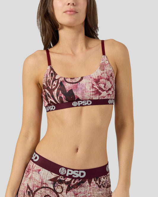 PSD Jacquard Bloom - Scoop Bralette
