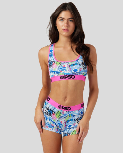 PSD Care Bears - Make It Rain - Sports Bra