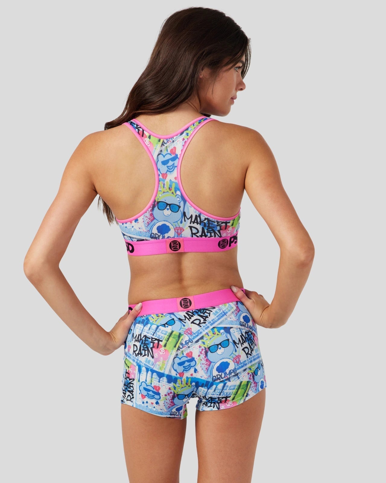 PSD Care Bears - Make It Rain - Sports Bra