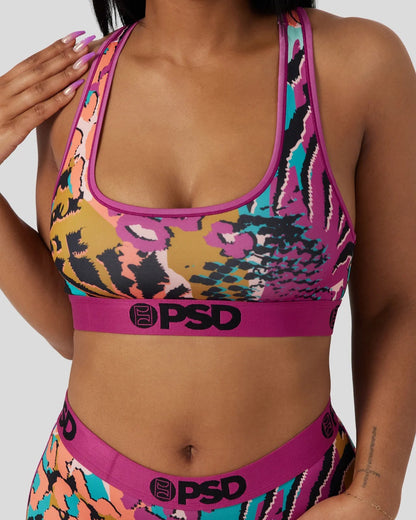 PSD Scattered Skins - Sports Bra