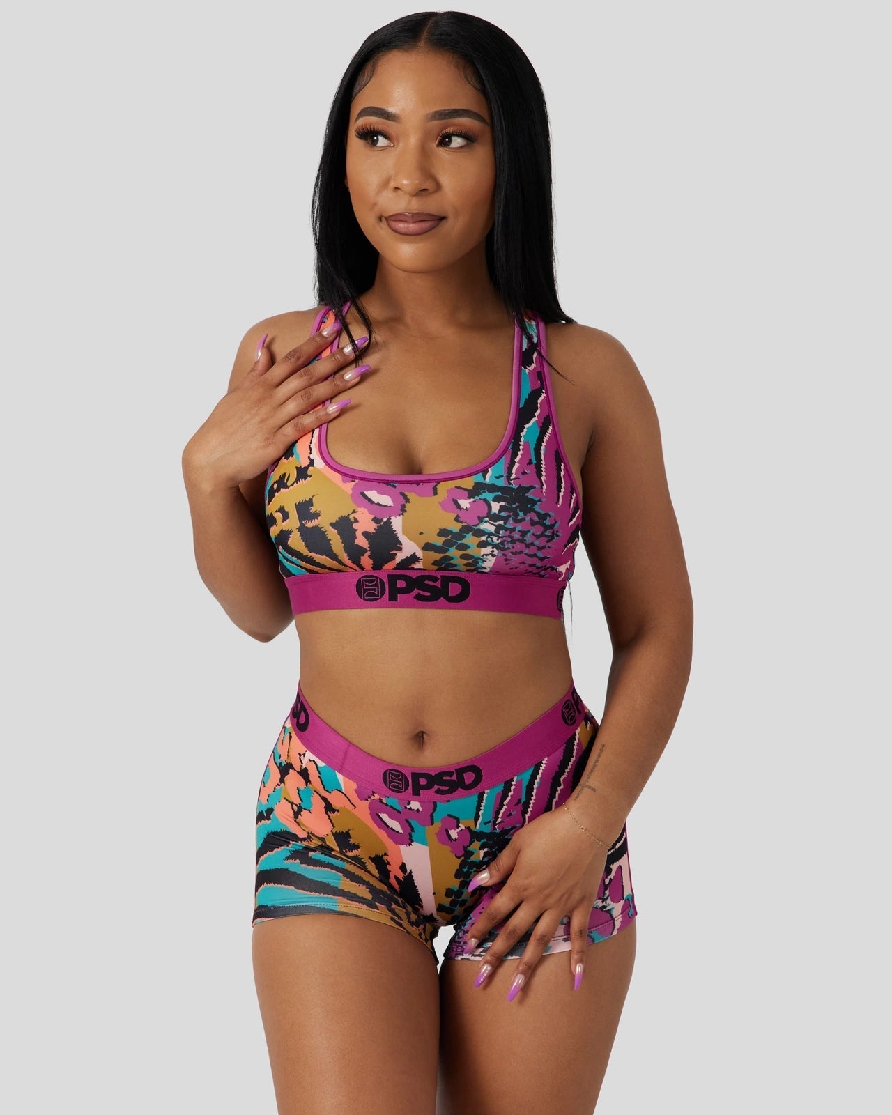 PSD Scattered Skins - Sports Bra