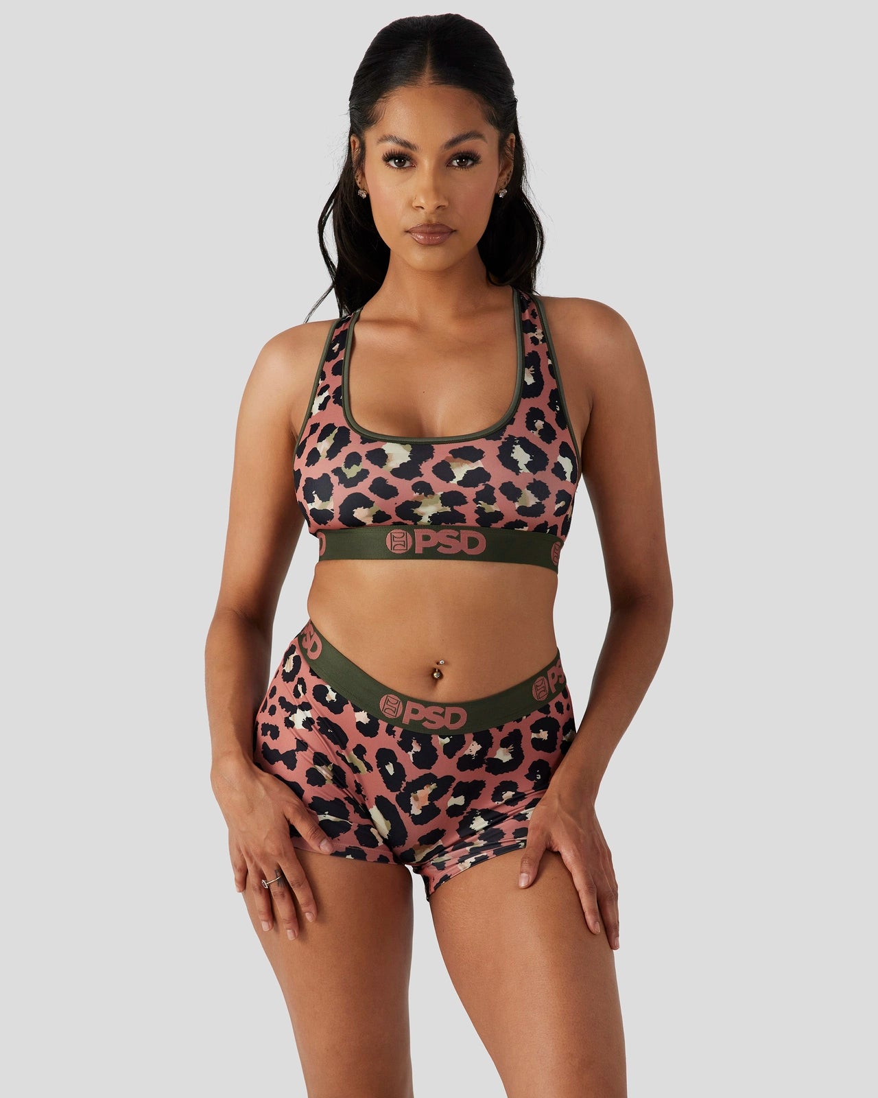 PSD Cheetah Dye - Sports Bra