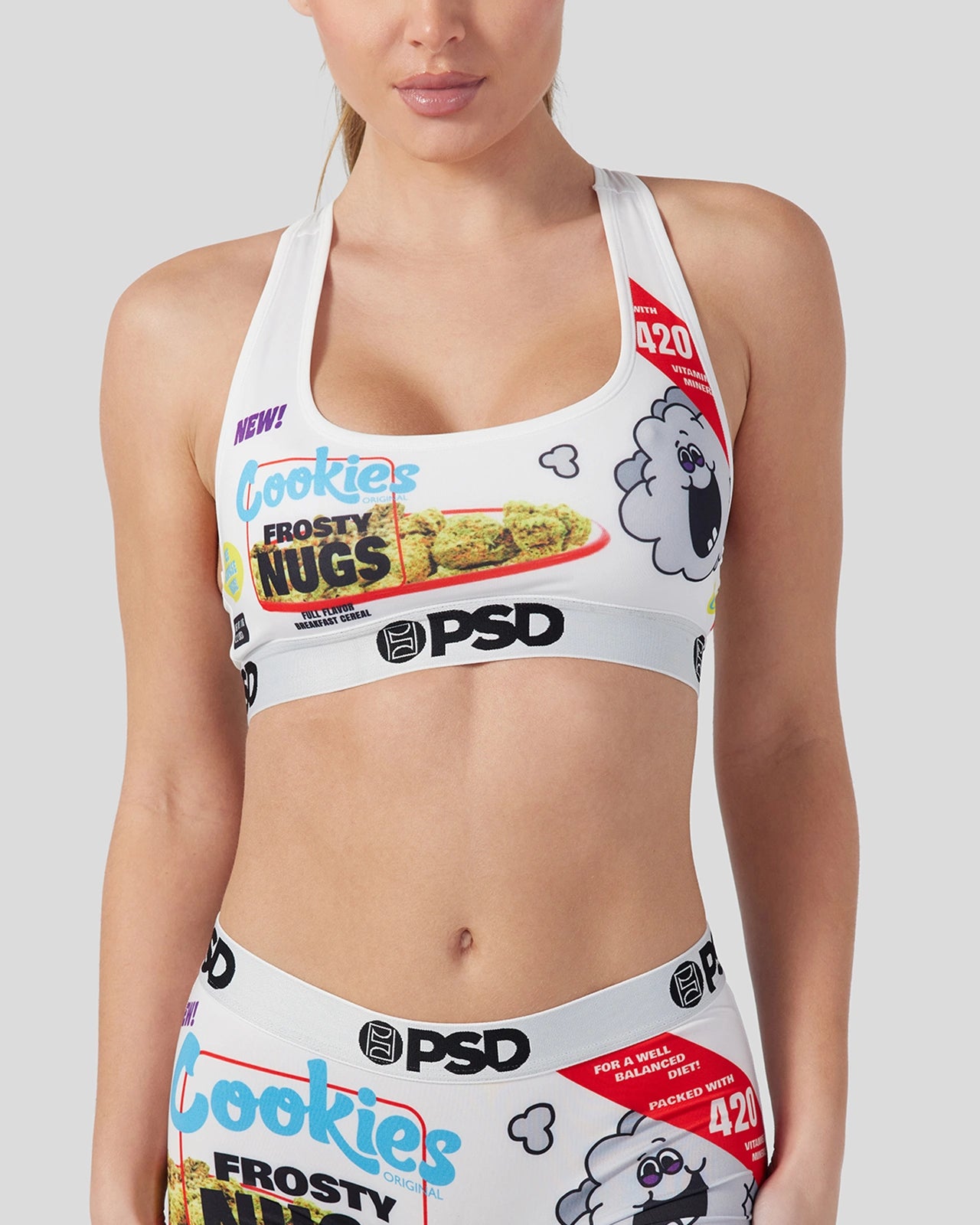 PSD Cookies - Frosty Nugs - Sports Bra