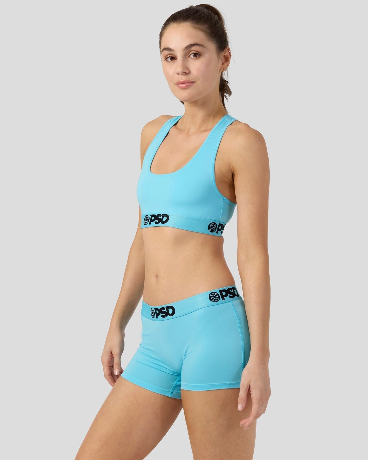 PSD Solids - Caribbean - Sports Bra