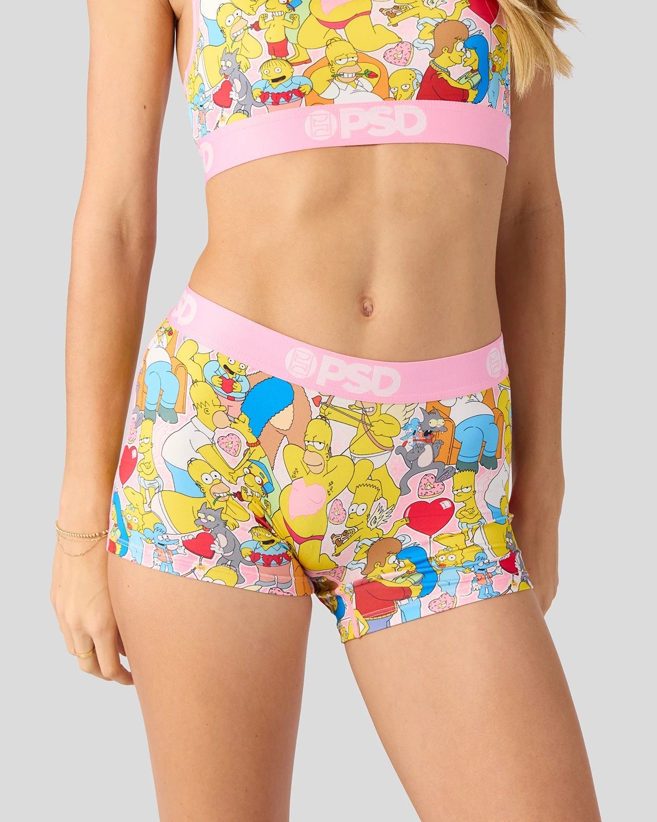 PSD The Simpsons - Love - Boy Short