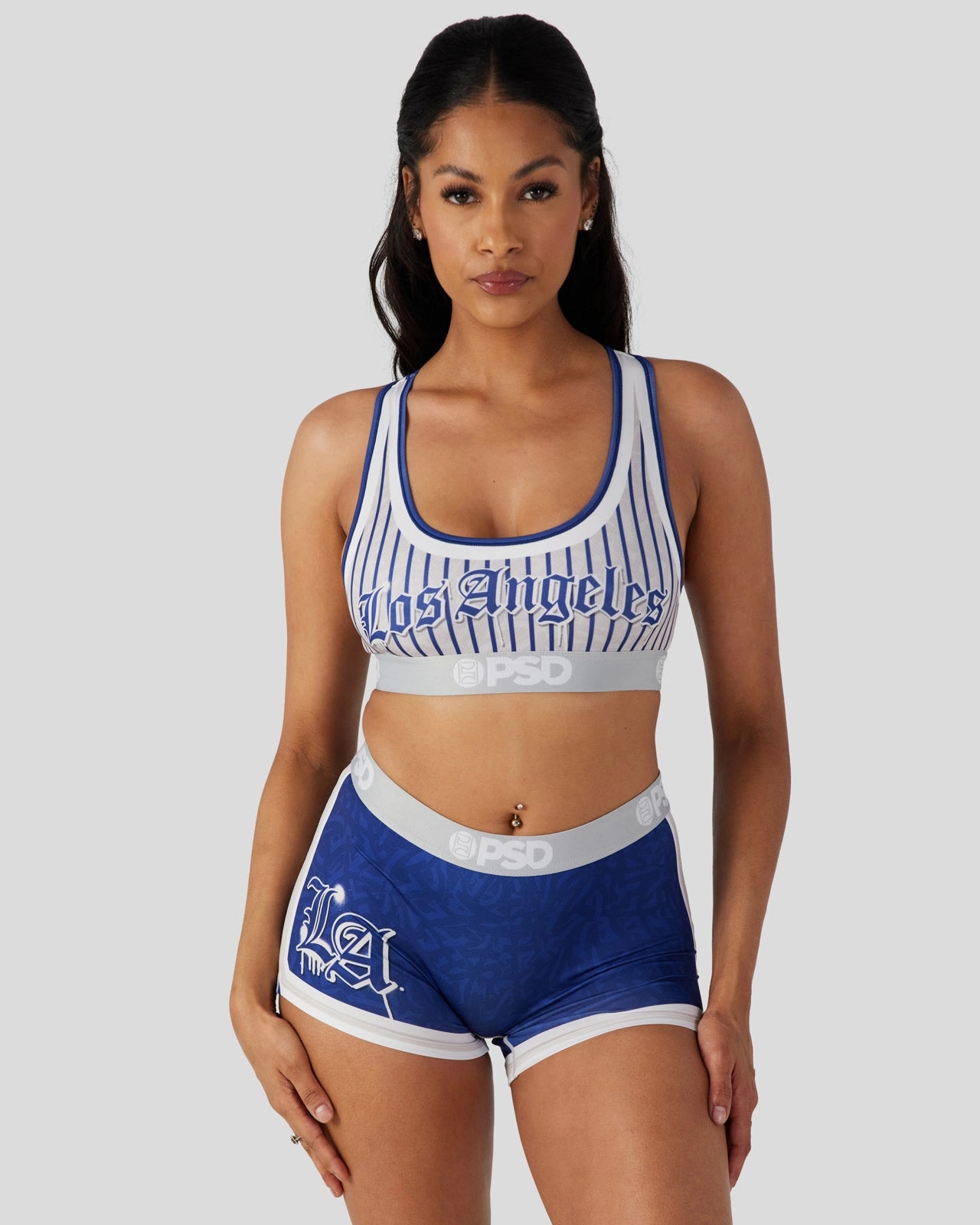 PSD LA Blu Jersey - Sports Bra
