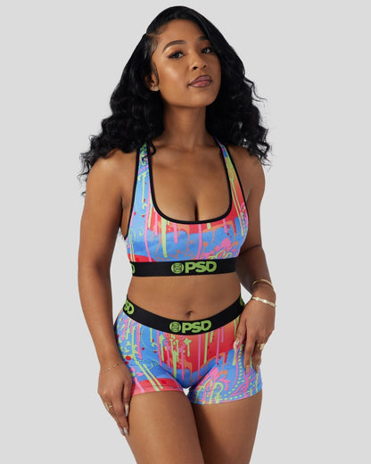 PSD Ja Morant - Paisley - Sports Bra