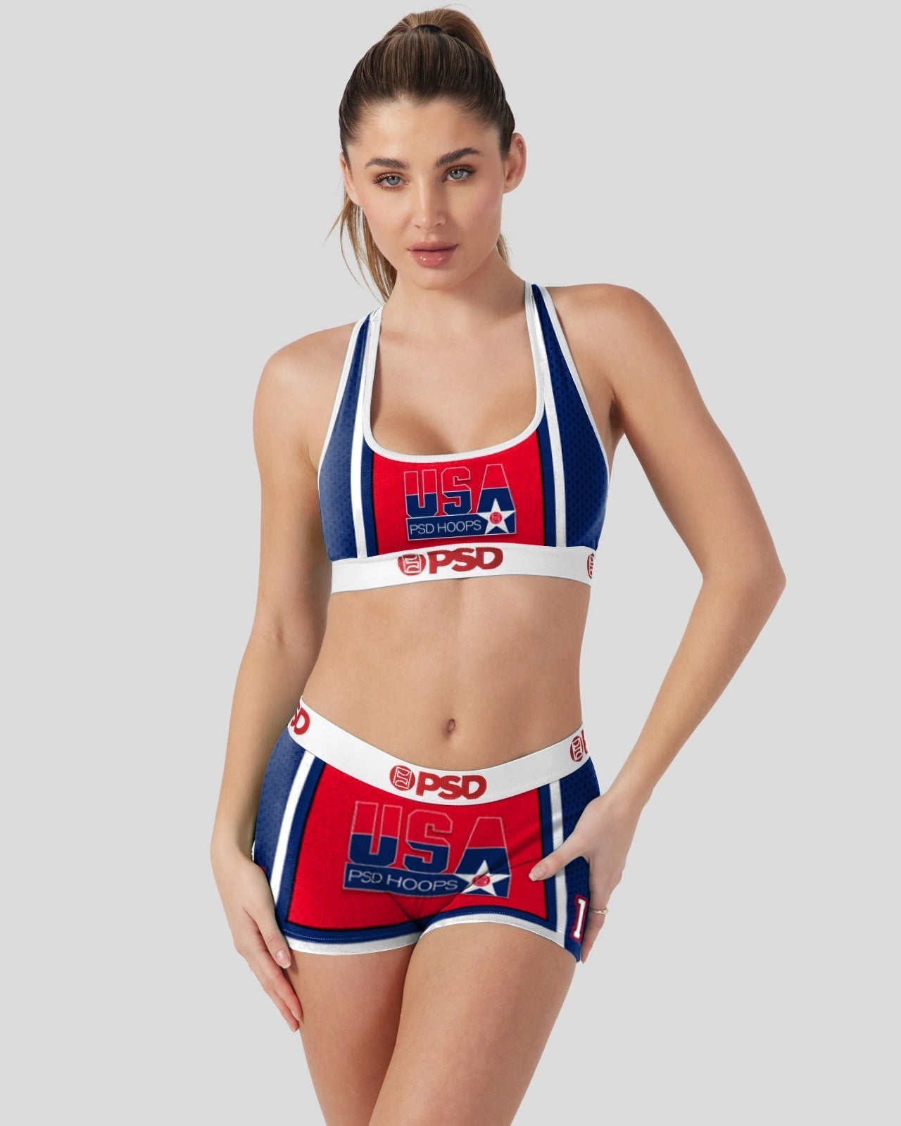 PSD Megan Eugenio - USA Baller - Sports Bra
