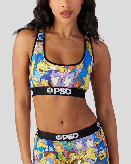 PSD The Simpsons - Squad - Sports Bra