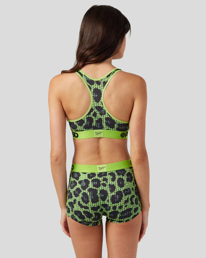 PSD Katya Henry - Rhinestone Cheetah - Sports Bra