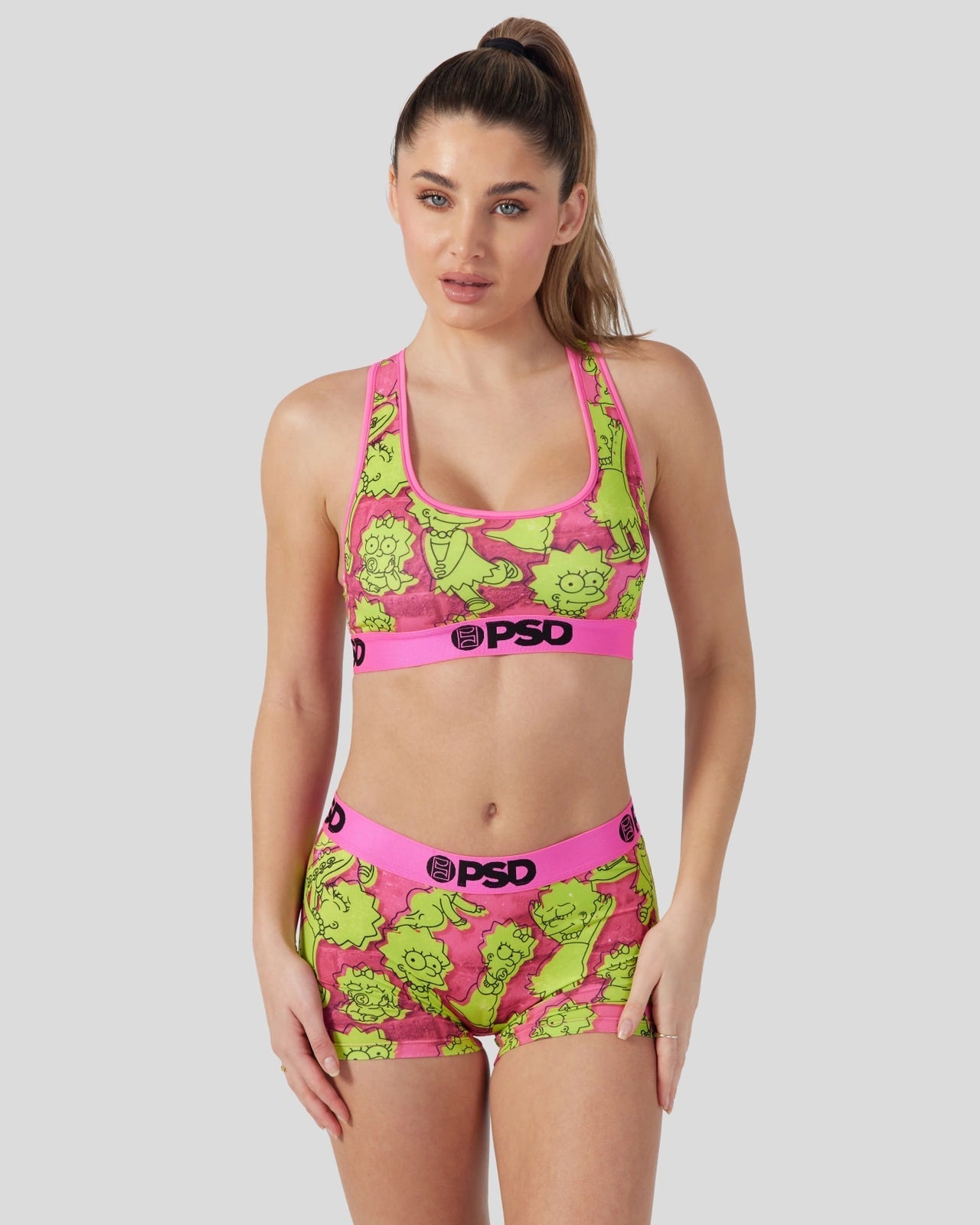 PSD The Simpsons - Simpson Sisters - Sports Bra