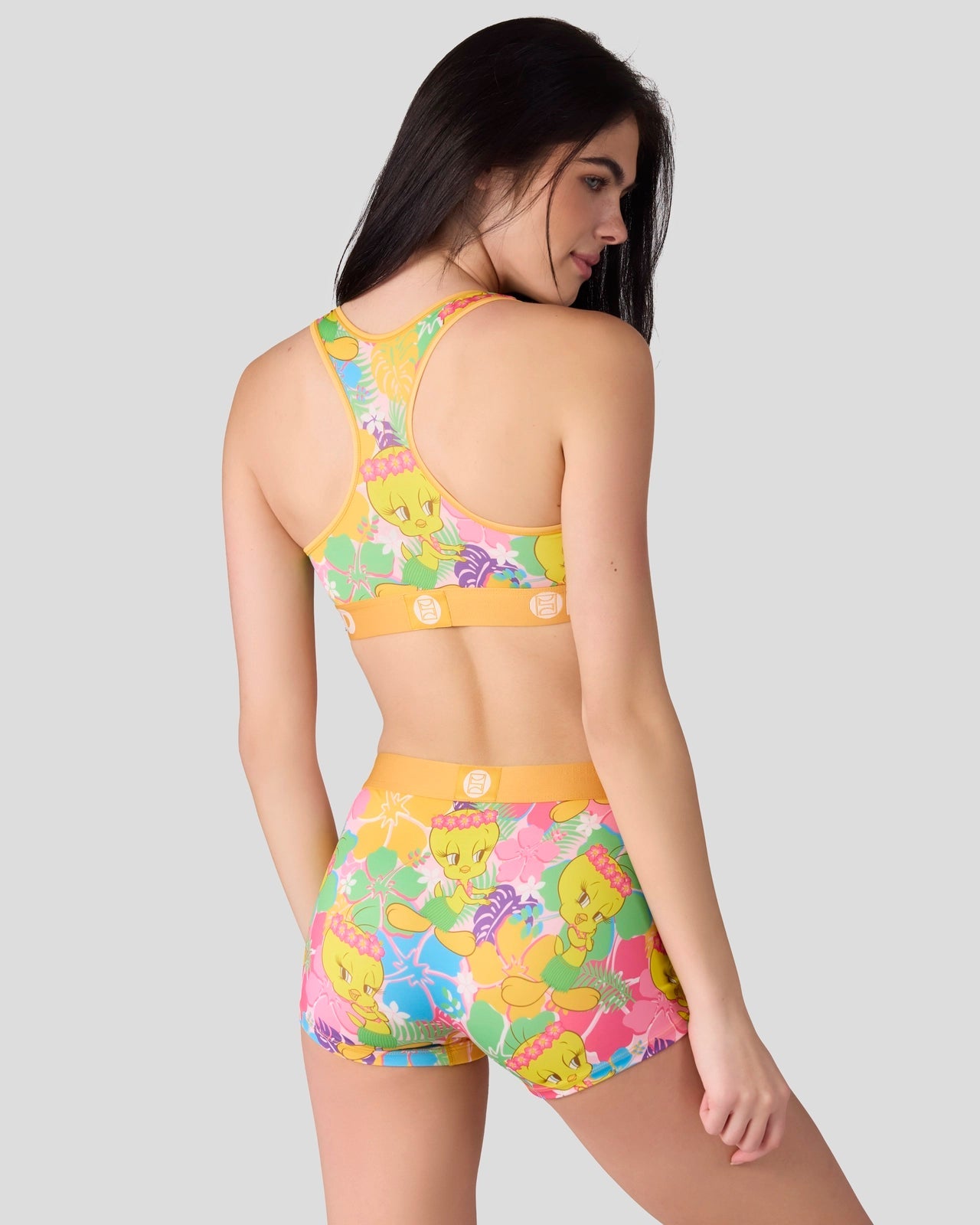 PSD Looney Tunes - Tweety Hawaii - Sports Bra