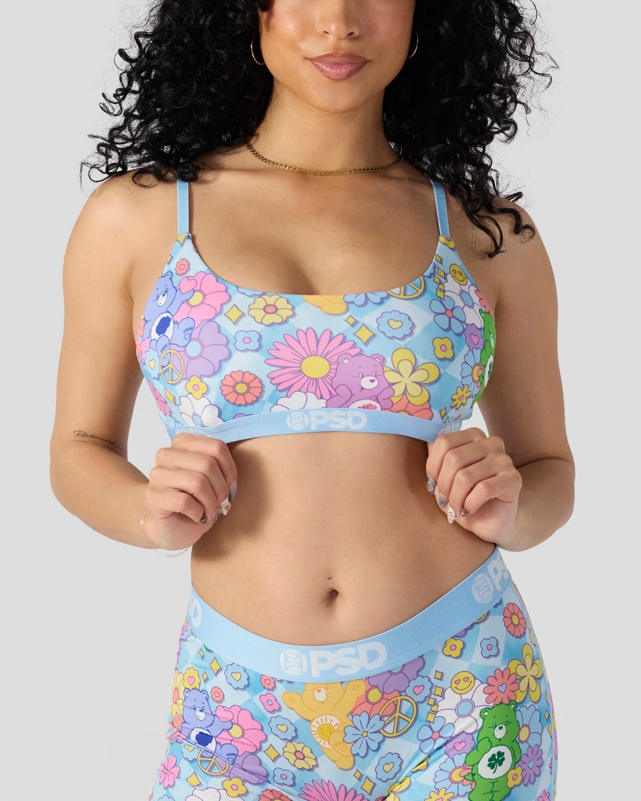 PSD Care Bears - Flower Power - Scoop Bralette