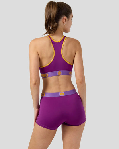PSD Solids - Plum Pop - Sports Bra