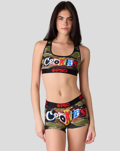 PSD Cookies - Ransom Camo - Sports Bra