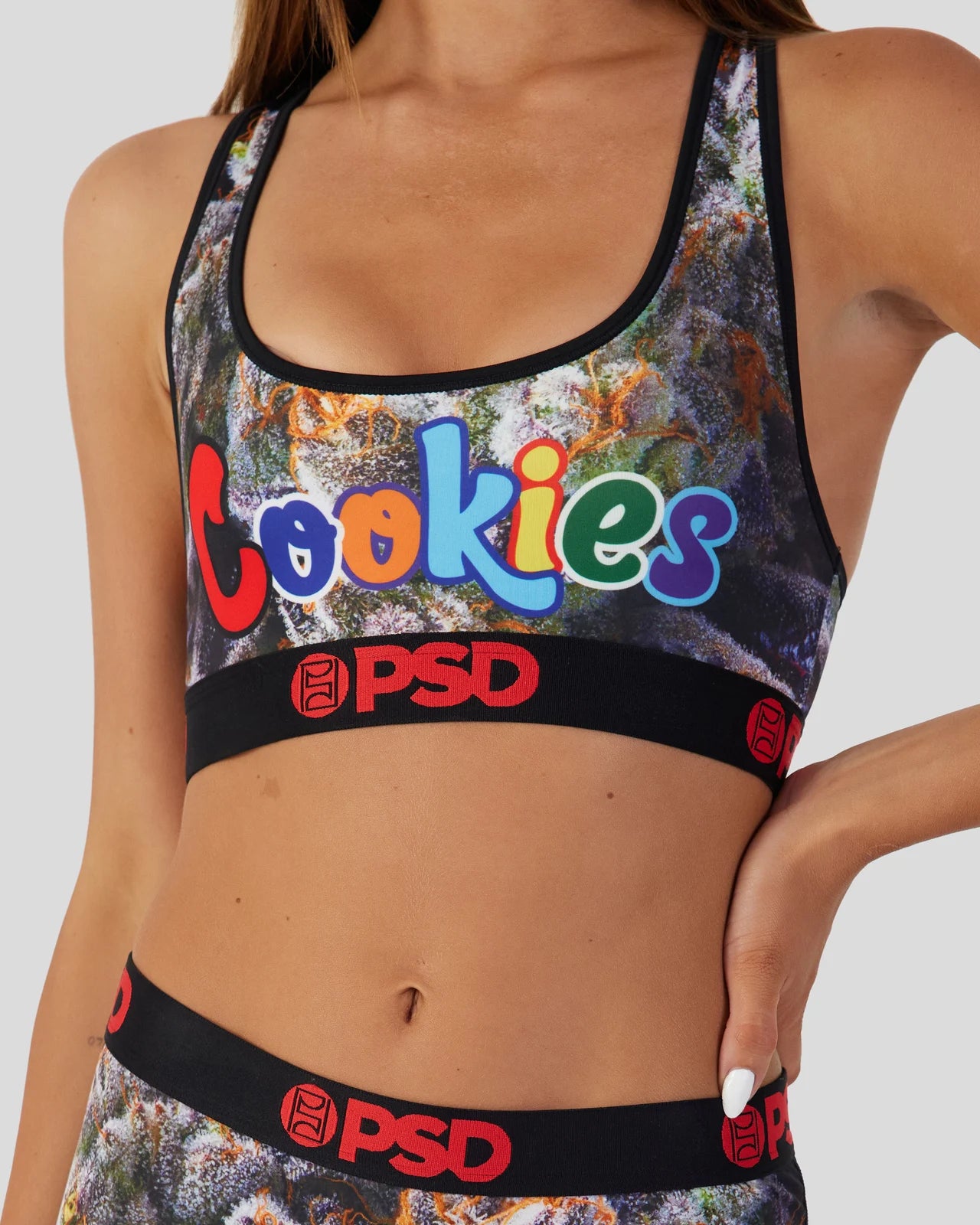 PSD Cookies - Flower - Sports Bra
