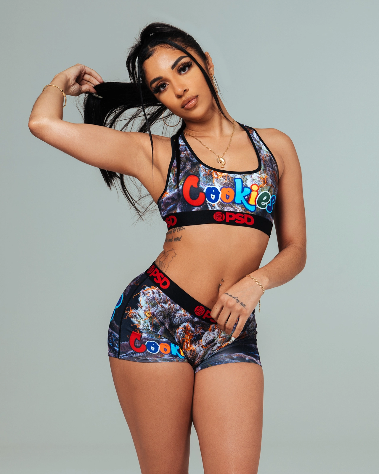 PSD Cookies - Flower - Sports Bra