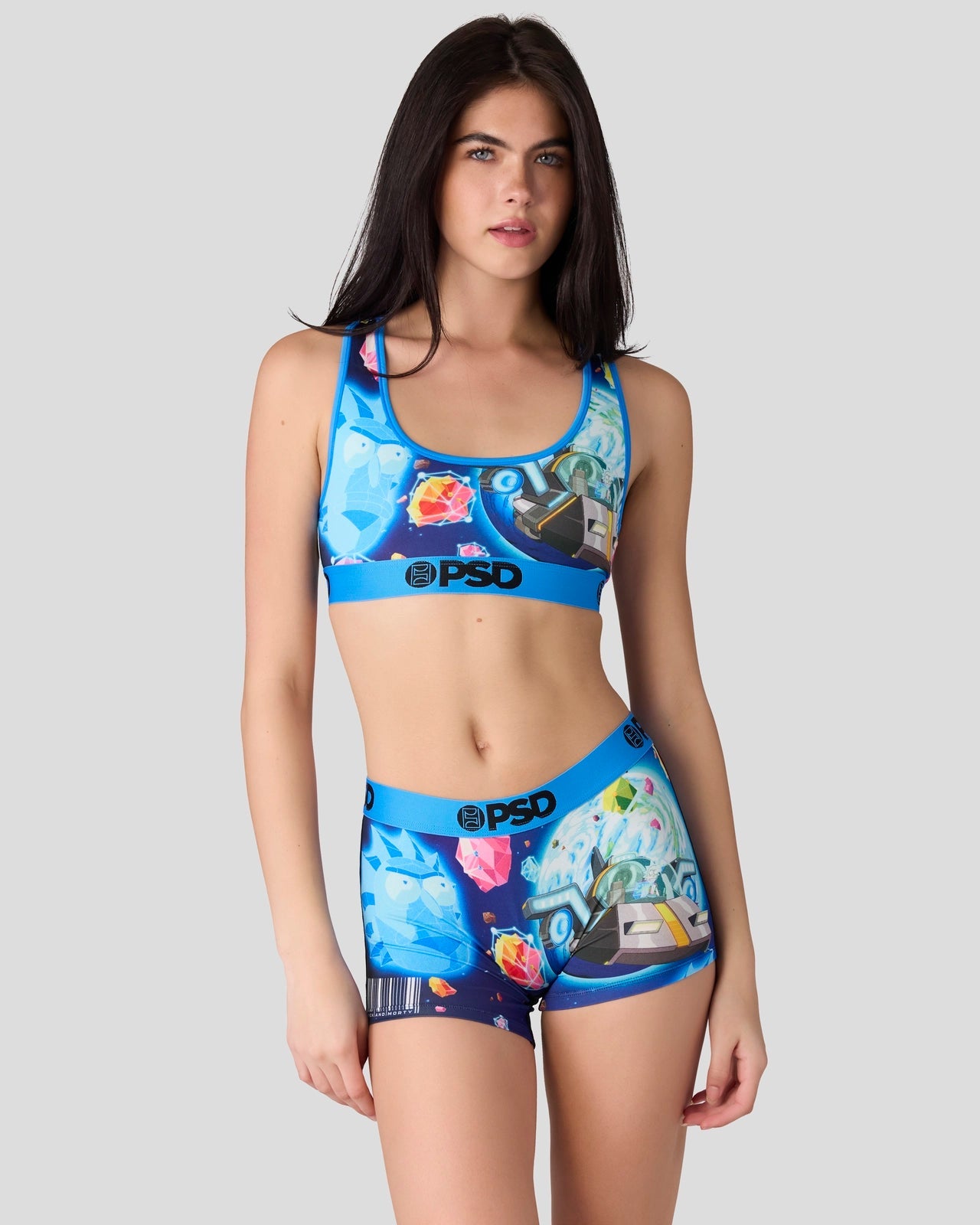 PSD Rick and Morty - Travels - Sports Bra
