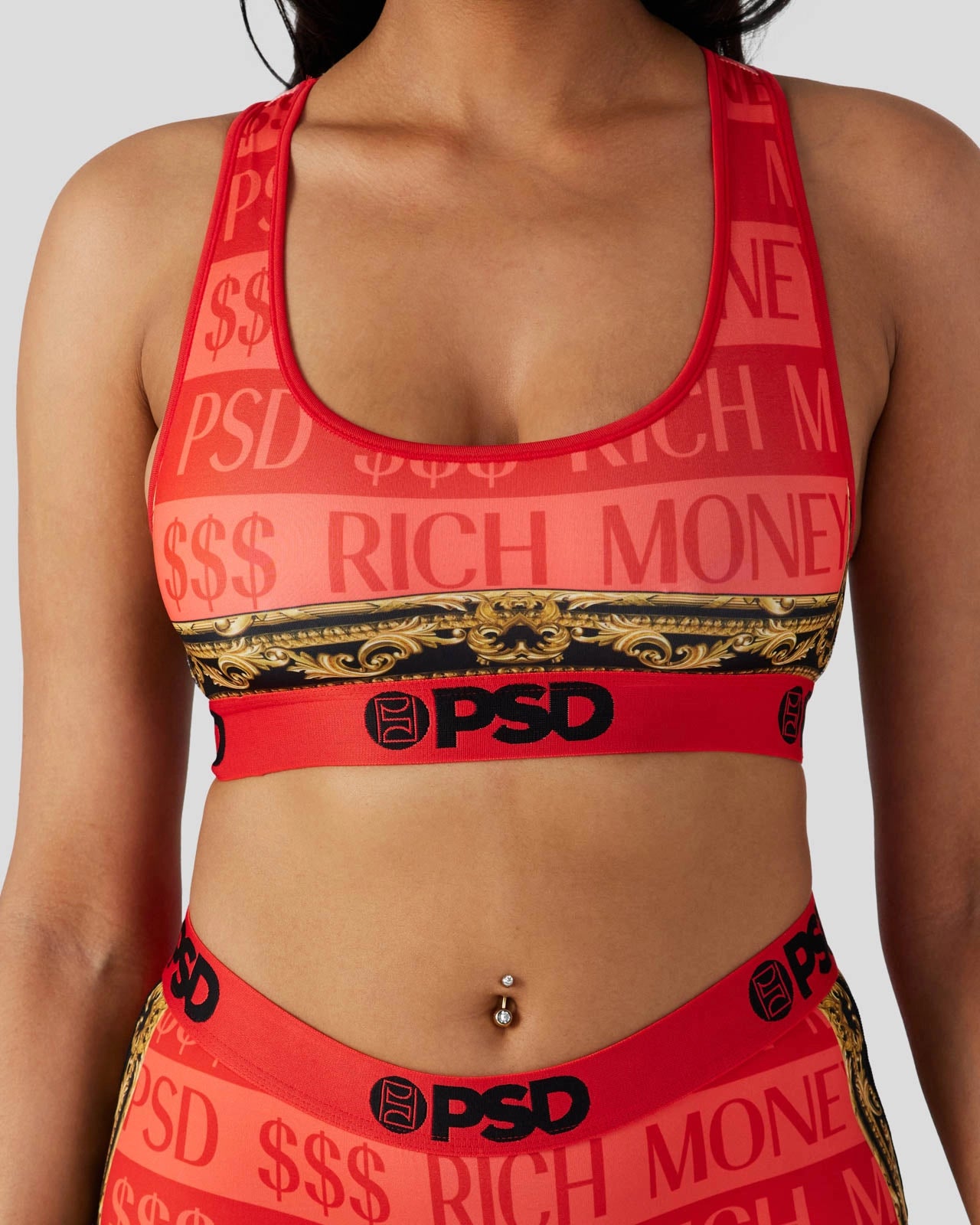 PSD Rich Money - Sports Bra