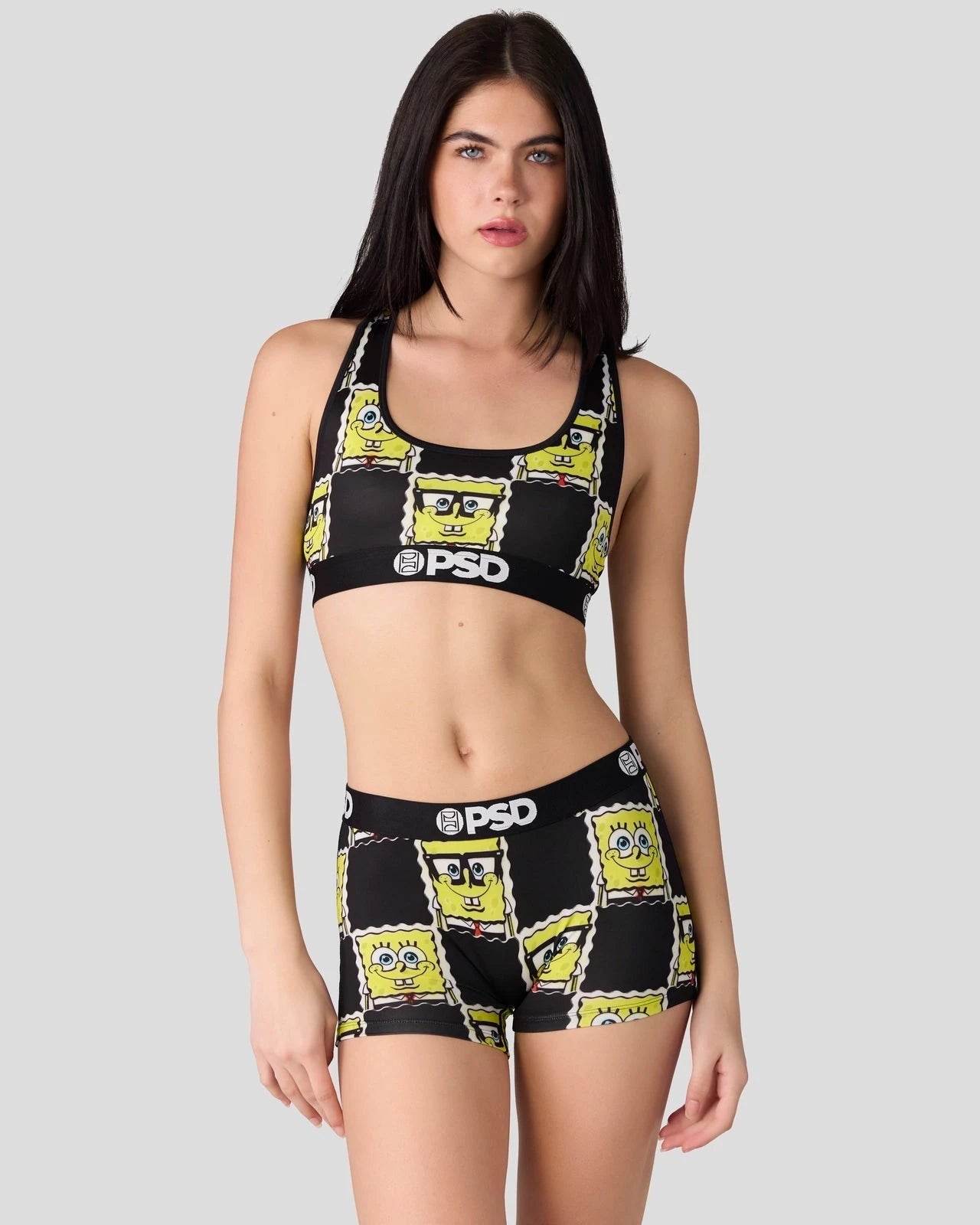 PSD SpongeBob SquarePants - Check - Sports Bra