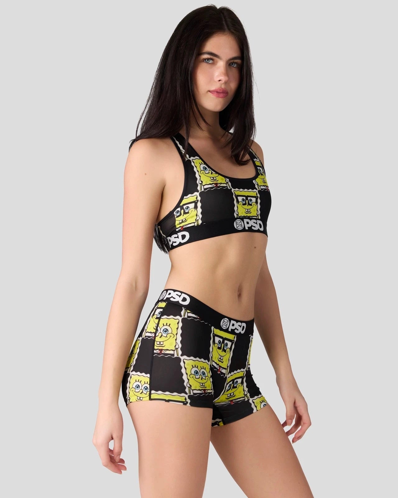 PSD SpongeBob SquarePants - Check - Sports Bra